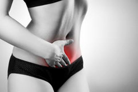 woman-abdominal-pain-pain-human-body-black-white-photo-red-dot-60367324